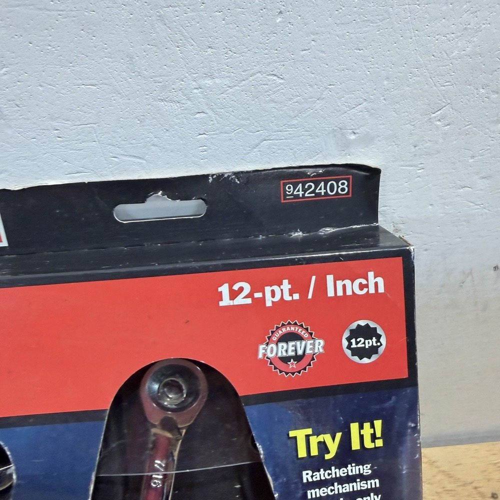 Sears Craftsman USA 5pc Reversible Ratcheting Wrench Set 12 Pt 942408 5/16-9/16 - Picture 7 of 11